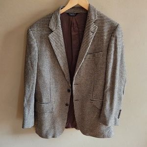 Vintage houndstooth blazer